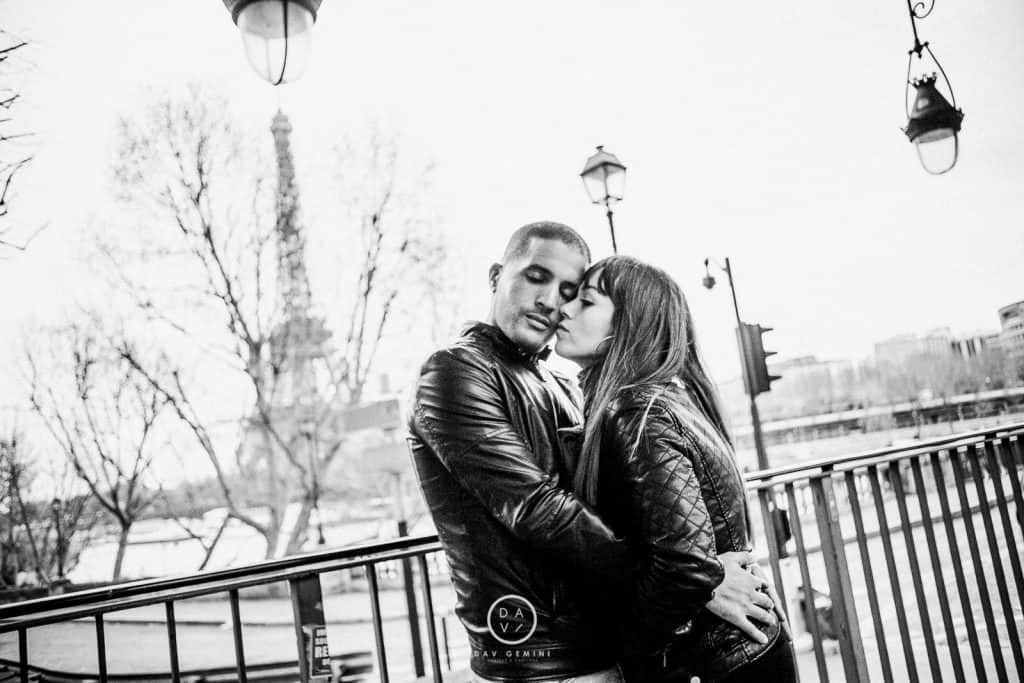 photographe de couple à Paris trocadéro