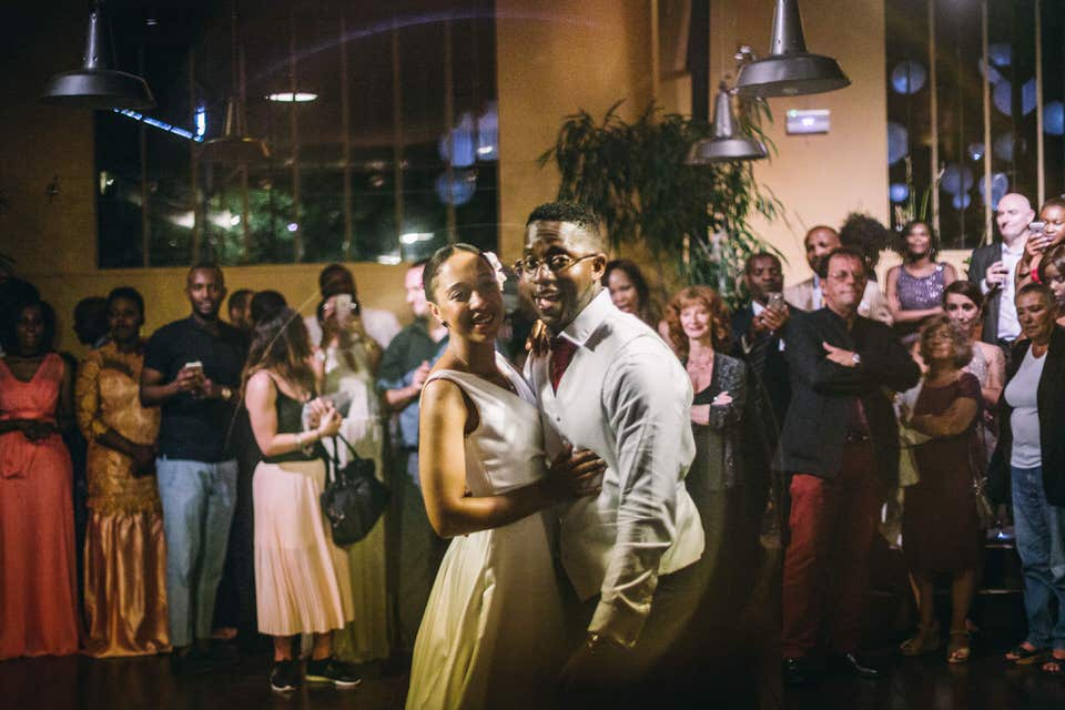 photo de mariage d'Afrique VINCENNES théâtre de la Tempête