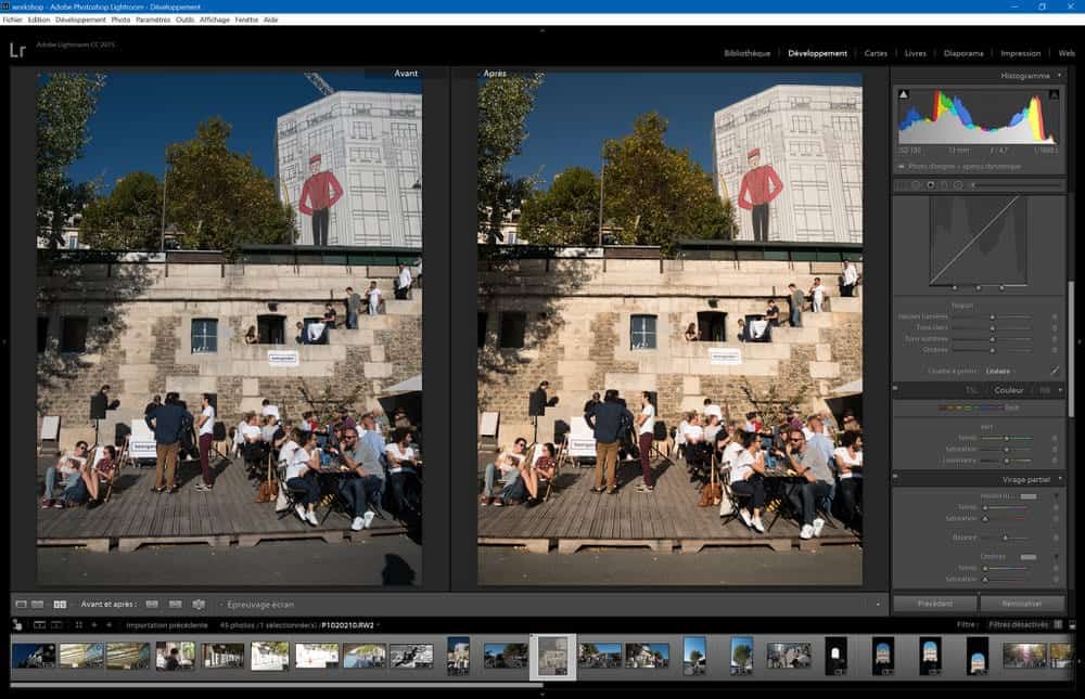 workshop retouche photo lightroom 0002 - Formation photo à Paris
