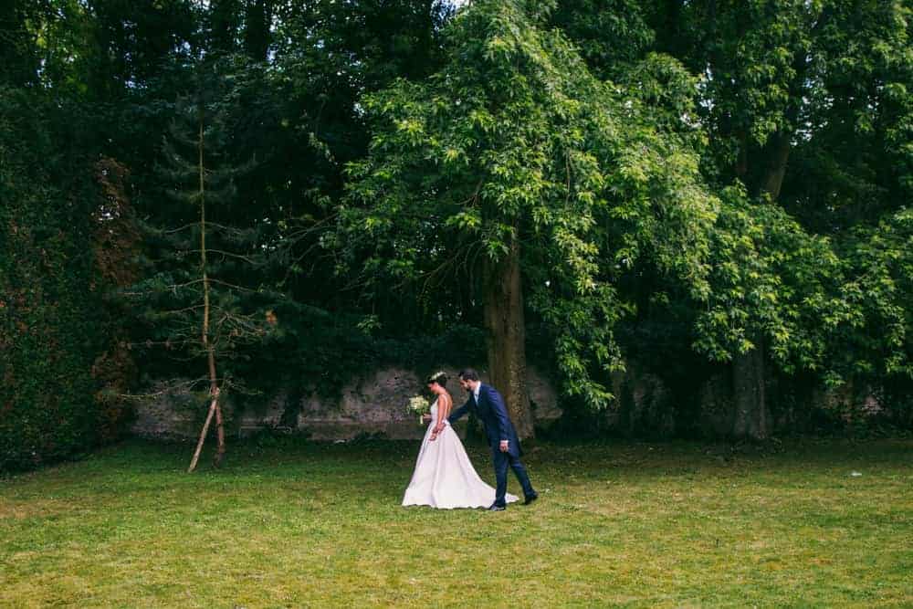 Photos fisrt look mariage au château du Monceau à Liverdy-en-Brie Seine-et-Marne