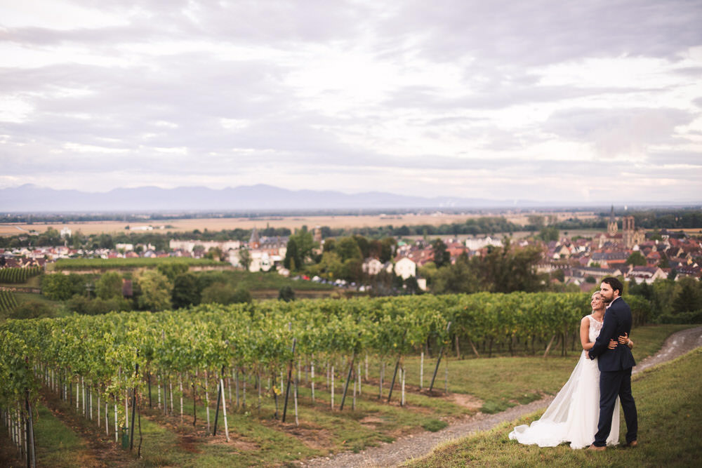photographe de mariage en Alsace, reportage mariage domaine de Rouffach