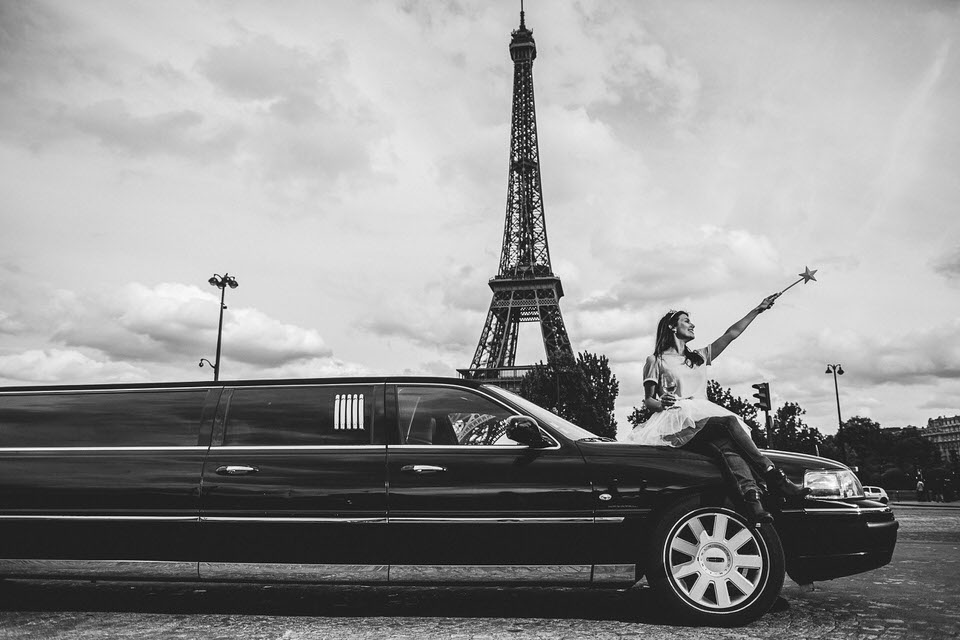 photographe evjf limousine paris